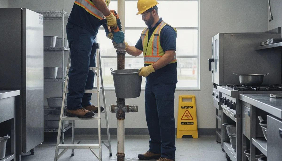 Emergency plumber service in Easton, PA for burst pipes and urgent home leak repairs