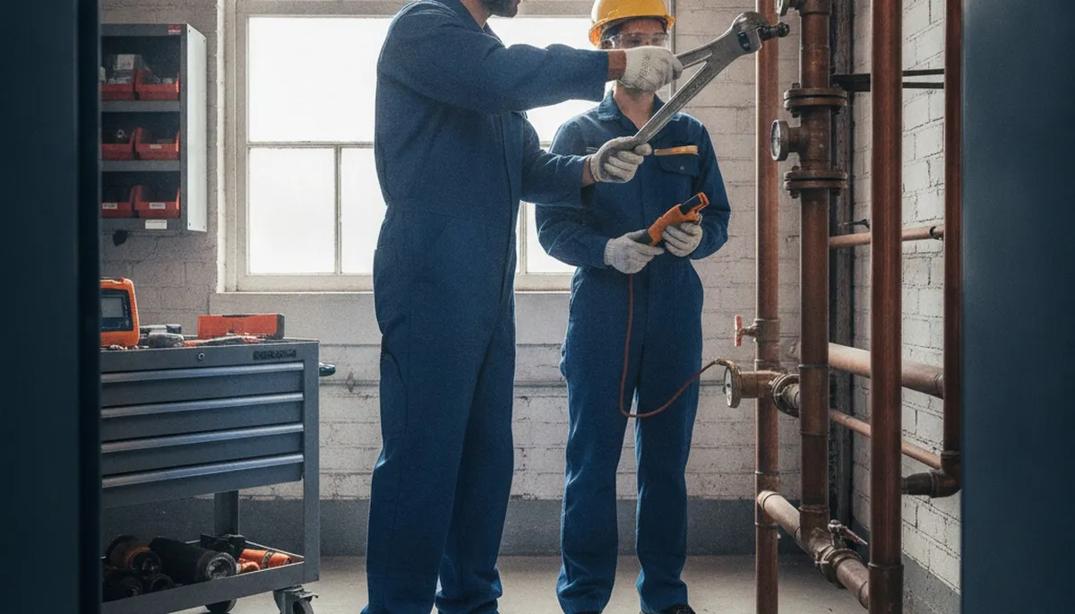 Plumbing repair service in Easton, PA for homes with aging pipes and leaks