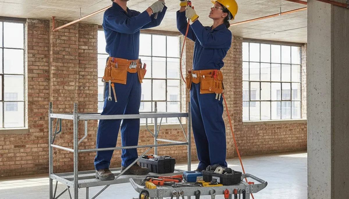 Easton, PA plumber repairing a home plumbing issue for reliable residential service