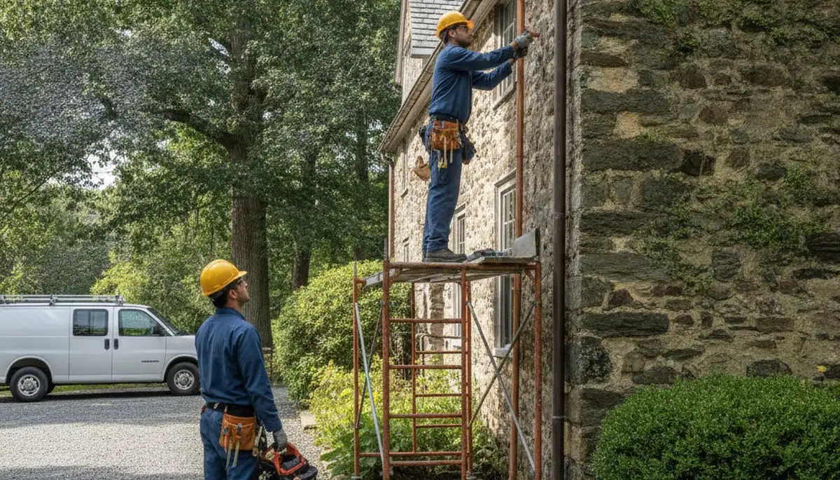 Professional plumber providing plumbing repair service in Easton, PA