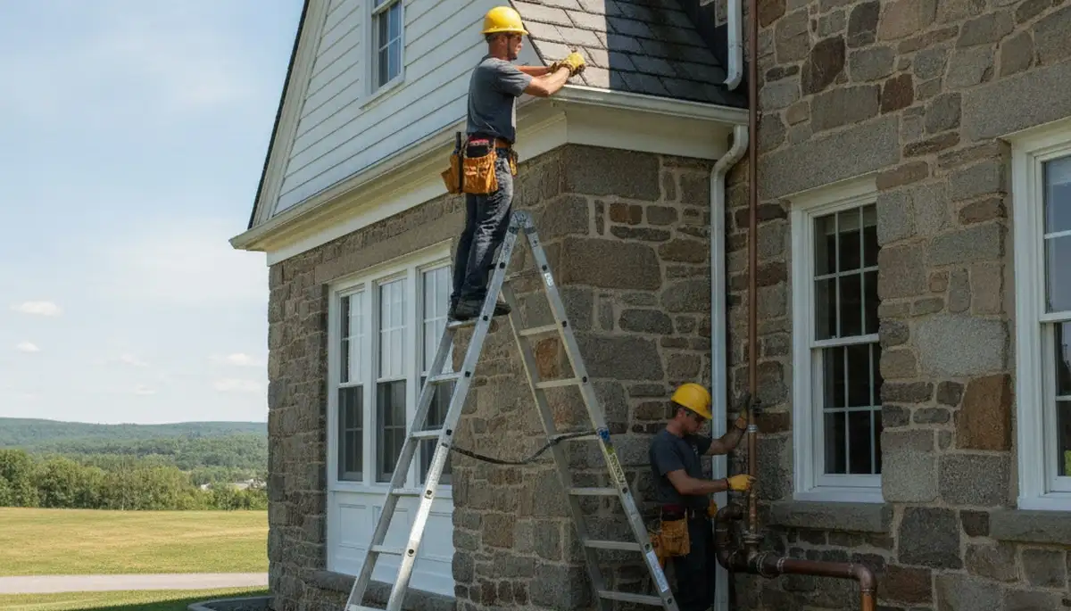 Plumbing repair technician serving Easton, PA for local residential and commercial plumbing service