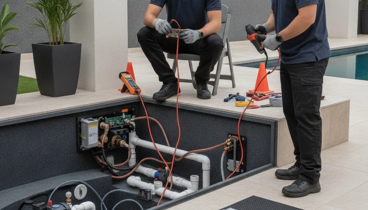 Spa repair service for Easton, PA homes by On Call Plumbers